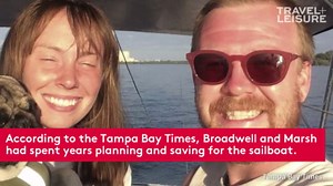 Couple sold everything to sail around the world on boat that sank