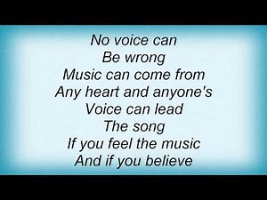 Sesame Street - One Small Voice Lyrics