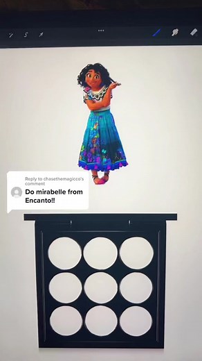 Crea Arte con Mirabel de Encanto en Procreate