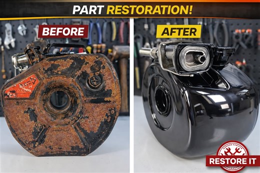 Rare BMW E30 jerry can restoration: Bringing a classic back to life