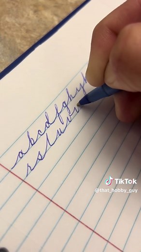 Lowercase Cursive Alphabet Writing Guide