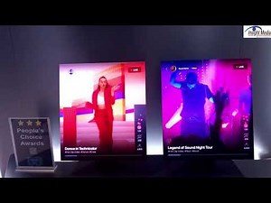 LG Display Demos Bezel-less microLED Panels