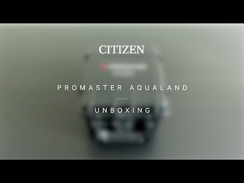 CITIZEN Aqualand Unboxing