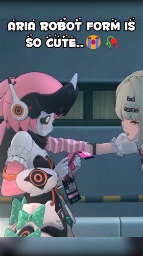 Aria robot form is too cute..😭 | Zenless Zone Zero #zenlesszonezero