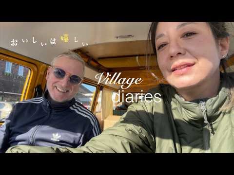 イギリスの春。桜とVWキャンパーとデジ子とビンテージ服。