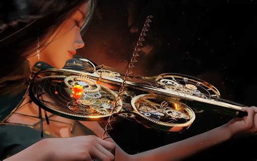 【WLOP】文明审判【3D建模过程】【云虫】【月牙儿】