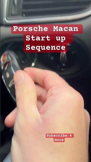 Porsche Macan Start Up Sequence #cars #luxurycar #german #porsche #car #engine #race #motor