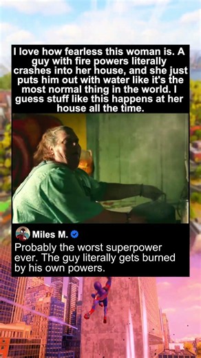 Human Torch vs. an ordinary mom | Project Power