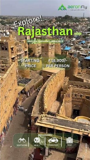 Discover the REAL Rajasthan Experience with Our EXCLUSIVE Tour Package #Rajasthan #tourpackages