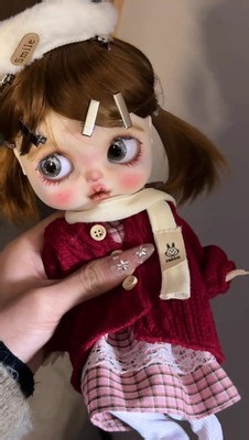 Handmade Blythe Doll Custom With Outfits Wig Hair 1/6 BJD Doll Women Girls Gift | eBay