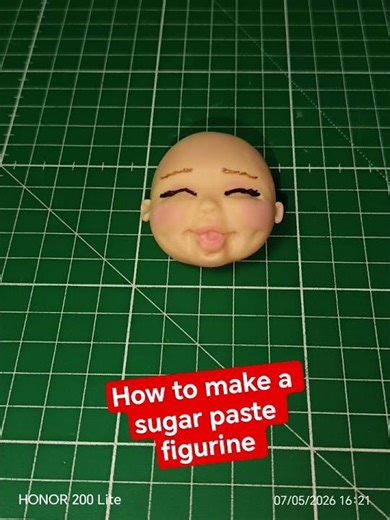 #tutorials how to make a sugar paste figurine