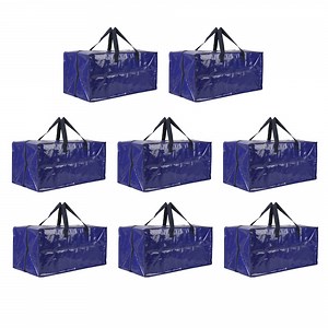 Hyper Tough Heavy-Duty Moving and Packing Bags with Backpack Straps, 35 lbs Capacity, 8-Count