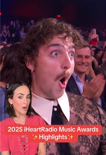 2025 iHeartRadio Music Awards Recap: Benson Boone, Taylor Swift, and More