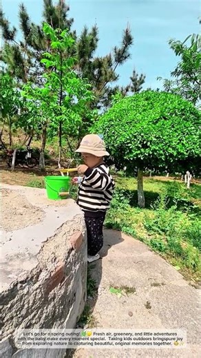 Spring Outing with Baby 🌸👶 #BabyOutdoors #SpringVibes #FamilyTime