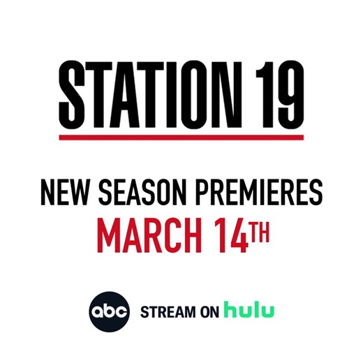 🚨🚨🚨 Get ready! Station 19 premieres with a new season on March 14 on ABC. In case of emergency, stream all episodes on Hulu now. | Station 19