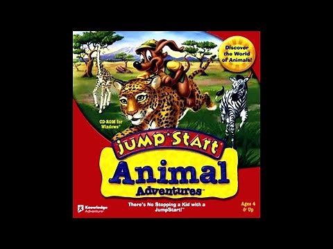 JumpStart Animal Adventures (2002) [PC, Windows] longplay