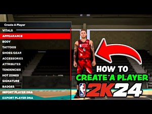 NBA 2K24 - How To Create A Player