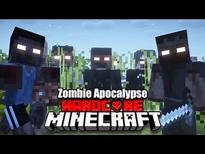 Surviving a Zombie Apocalypse In Hardcore Minecraft Part 1