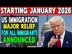 💥 Finally! US Immigration Update JAN 2026 – Major Relief for Immigrants