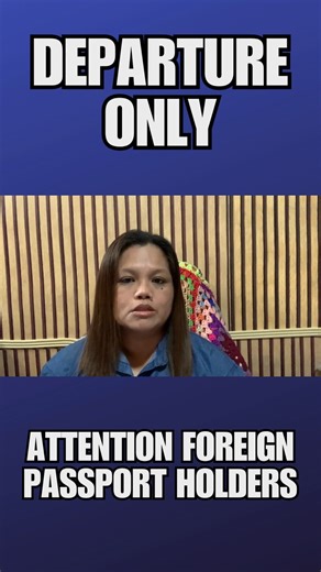 482K views · 1.9K reactions | This is for DEPARTURE only. Attention foreign passport holders #eGovPHApp #travelupdate #theeatonsquad #etravel #etravelph | The Eaton Squad | Facebook