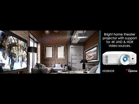Optoma HD28HDR Home Theater Projector Review