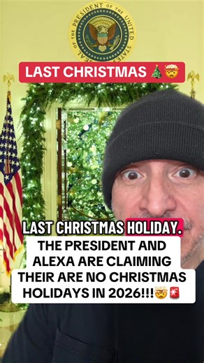 Was this our last Christmas?!!🤯🚨 #alexa #christmas2026 #presidenttrump #christmas #conspiracy