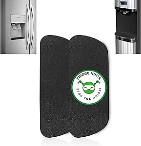 Fridge Ninja Refrigerator Drip Tray - Best Refrigerator Accessories for Water Drips, Customizable & Easy to Clean Diatomite Water Absorbent Trays for Fridge Water Dispensers - 7.9”x3.2”