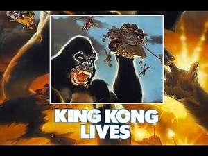 "King Kong Lives" aka "King Kong 2" (1986) - salvaged theatrical trailer with remastered audio 35mm