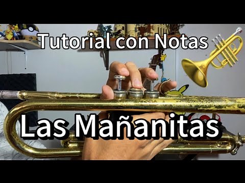 Las Mañanitas en Trompeta - Tutorial con Notas (Canciones de Mariachi)