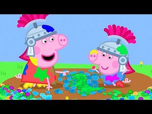 Peppa Pig and George Travel Back to Roman Times and Dress Up 🐷 Adventures With Peppa Pig