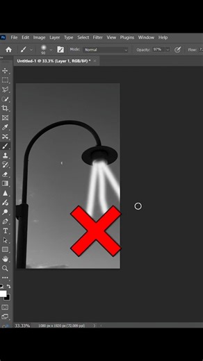 Street Light Glow Effect in Photoshop | Easy Night Edit Tutorial