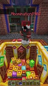 Minecraft The Bridge, but we can't place blocks...