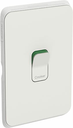 Clipsal Iconic 45A Double Pole Cooking Appliance Isolator