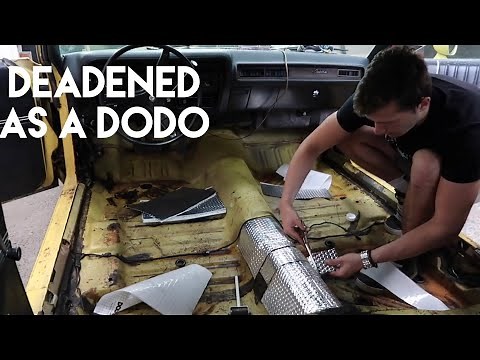 HOW TO: Install Sound Deadening in a Classic Car!!! // Dodomat review // NOTaROADRUNNER