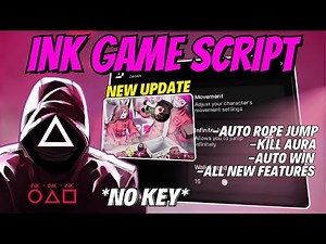 [💥] Ink Game Roblox Script 2025 – Auto Rope Jump, Kill Aura, Anti-Ban, ESP Glass & More (Pastebin)🖋️