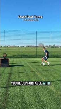 Start playing forward every time you receive, by using front foot turns 💫 The best players in the