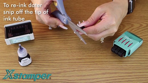 Xstamper Re-Inking Instructions: VersaDater