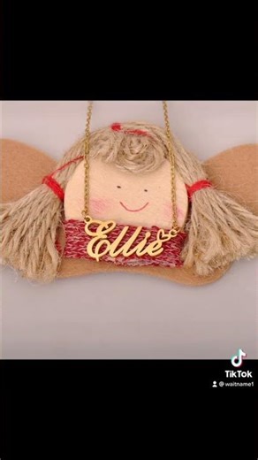 Ellie name script necklace for her birthday gift #gift #etsy #etsyseller #amazon