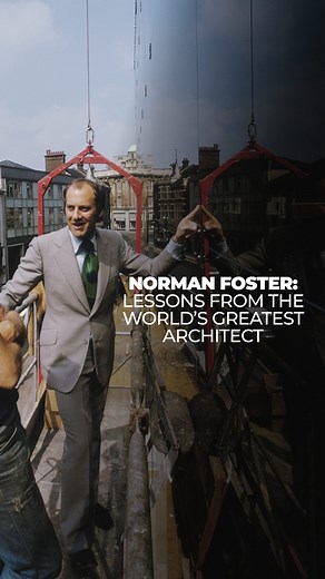 AD Middle East on Instagram‎: "Norman Foster: Lessons from the world’s greatest architect. He is the visionary behind global landmarks such as the Great Court of the British Museum (@britishmuseum) in London, Apple Park in Cupertino, the Reichstag in Berlin, and the soon-to-open Zayed National Museum (@znmuae) in Abu Dhabi. But did you know that six decades ago Norman Foster (@officialnormanfoster) began his practice in a bedsit? In an exclusive interview with AD, the pioneering architect talks