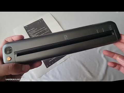 Possibly The World's Smallest & Inkless Printer?! (RONGTA Portable Wireless Printer)