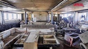 Bayesian, ecco le foto del relitto del superyacht dopo il recupero