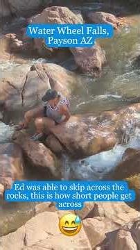 Hiking to the Water Wheel Falls in Payson, Arizona #cannafylliving