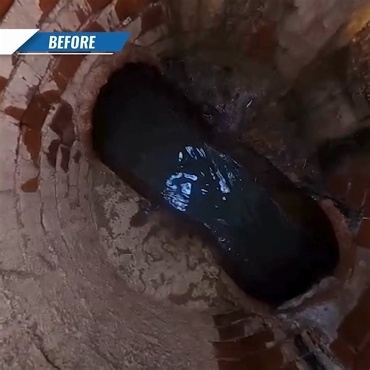 What does fully structural manhole rehabilitation look like? The before and after scans below show how our Monoform™ process transforms failing brick manholes into like-new structures without excavation. If you have aging or deteriorating infrastructure, let’s connect to discuss how Monoform™ can restore them for decades of reliable service. | HK Solutions Group