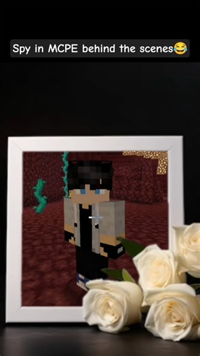 spy in Minecraft behind the scenes 😂