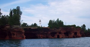 The lighthouse at Devil's Island