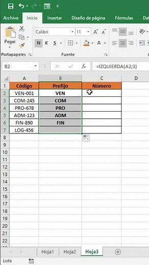 Automatically separate text in Excel (easy and fast) #excel #shorts #exceltips #exceltutorial