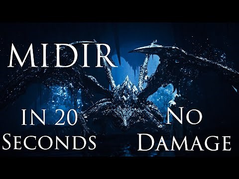 Dark Souls 3 Darkeater Midir Easy Kill | No Damage | Midir Fast Kill