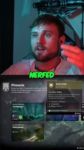 Destiny 2 Encore Mission Re-Enabled and Loot Nerf!