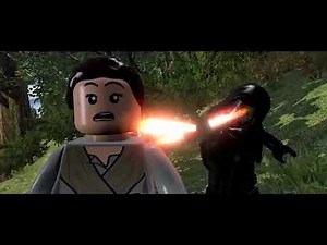 Lego Kylo Ren (Force Awakens) scenes