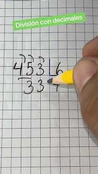Division with decimals #mathematics #maths #professorjeffer